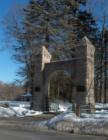 Entrance to the Pepperell Cemetary