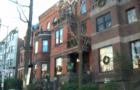 Dupont Row Houses - decorated for the Holidays.