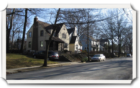 Typical street scene in the Highlands neighborhood of White Plains, NY.
