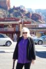 Shirley with Snoopy Rocks, Sedona, AZ
Jan. '08