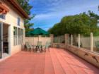Back yard patio in Sanderling, part of the master-planned Aviara community in Carlsbad.