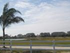 Galveston gold course with Evia in the background