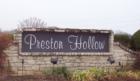 Preston Hollow entrance off of Thousand Oaks.