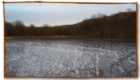 Swan Lake frozen - Rockefeller Preserve, Sleepy Hollow, NY 10591