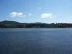 Devils Lake from the dock where the clock used to sit for the boat races.