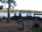 Devil's Lake the park at the boat dock has one of the biggest playsets I've ever seen.