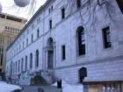 The stately Saint Paul Public Library faces Rice Park in downtown Saint Paul.