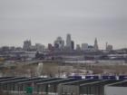 A view of Downtown Kansas City Missouri from Palavista Subdivision in Kansas City Kansas.