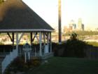 Palavista Common Area overlooking Downtown Kansas City Missouri.