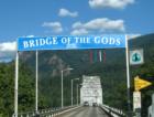 Bridge of the Gods leading to Oregon