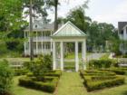 Habersham garden with gazebo