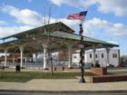 Harris Pavillion in Old Town Manassas.  Concerts, shows, and events are held here in summer and fall.  Ice skateing durring the winter.