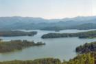 Lake and mountain vistas, Young Harris, GA