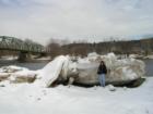 Huge ice break at Damascus boat landing