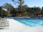 Community Pool with outdoor fireplace
