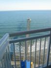 View of the Cherry Grove Pier from the 19-th floor balcony of the Prince Resort
