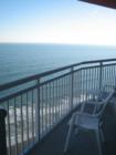 On the 19-th floor balcony of the Prince Resort