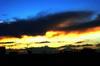 Sunset West of Las Cruces at I-10 Rest Stop