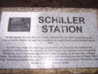 The Springwater Division Rail Line, which extended from Portland to Estacadsa, made a stop at Schiller Station. the spot where present day Regner Road crosses Springwater Trail.
