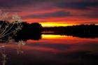 Sunset on Spring Valley Lake
