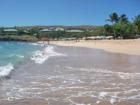Manele Beach in front of the Four Seasons Resort, Manele Bay Lanai