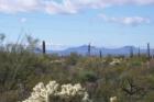 View of Tucson Mountains from NW Side of Dove Mountain