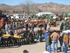 Farming has been the lifeblood of the Mesilla Valley, and remains part of its heritage.  Pictured is part of the crowd at a recent farm equipment auction.