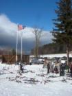 Entrance to Whaleback Ski Resort in Enfield, NH