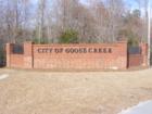 Goose Creek Entrance Sign on Hwy 52