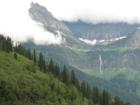 Cloudy day in Glacier.