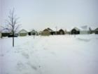 Sun City Huntley-Snowy street scene on February 5, 2008.