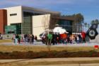 Grand Opening of new Apex Wake Med facility.  Residents toured the hospital, firetrucks, and even the helicopter.