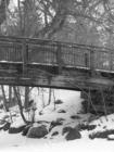 A bridge along Lake Nokomis, Minneapolis.