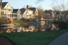 Westhaven community new Franklin tn with tree lined streets and sidewalks