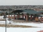 The outdoor stage in Civic Green Park in Highlands Ranch is a central location for many cultural and community events in Highlands Ranch.