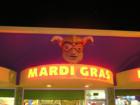 Mardi Gras gaming zone at the boardwalk