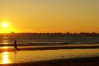 Sunset at the North Jetty 