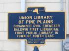 Historic Marker for Pine Plains Free Library