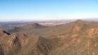 Sunrise Trail, McDowell Sonoran Preserve, City of Scottsdale - overlooking Lost Dog Wash Trail and the Taliesin Overlook - February 2008