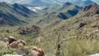 Sunrise Trail, Mcdowell Sonoran Preserve, City of Scottsdale - steepest part of the trail - February 2008