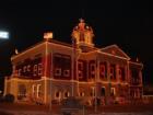 White County Courthouse at Christmas time.