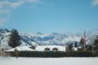 Cashmere Washington with the Cascade Mountains in the background