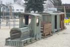 Coplay Playground located next to the Library.
