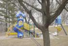 Large Playground, just down the hill from the community Pool area.