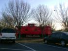 The train caboose at the R. H. Burell Park in Auburn, Barrow County, Georgia