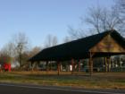 The pavillion at the R. H. Burell Park in Auburn, Barrow County, Georgia