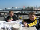 Fish Tails Galveston.  Check out the view.  See my blog for the specific location.