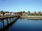 Looking back at Old Town Silverdale from Public Pier