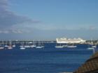Newport is a popular stop for cruise ships