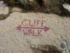 Cliff Walk Marker